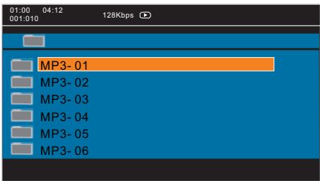 PEEKTON 22LC179 - Fonctionnement des Mp3 - 1