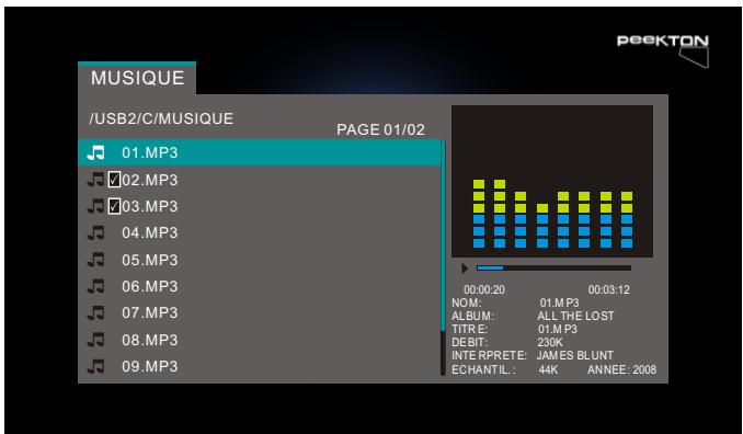 PEEKTON BABYPEEK 2 - Menu Musique - 1