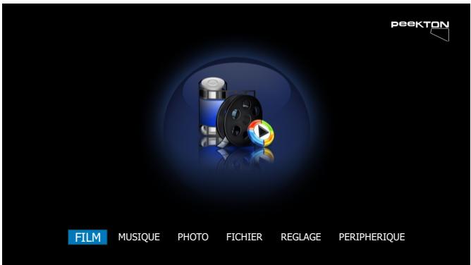 PEEKTON BABYPEEK HD - Menu principal - 1