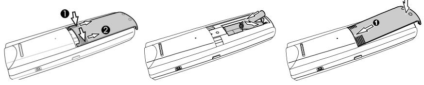 PEEKTON IR 700 - Installation des piles - 1