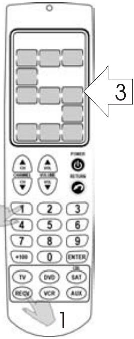 PEEKTON IR 700 - Utilisation du mode réglage par code - 2