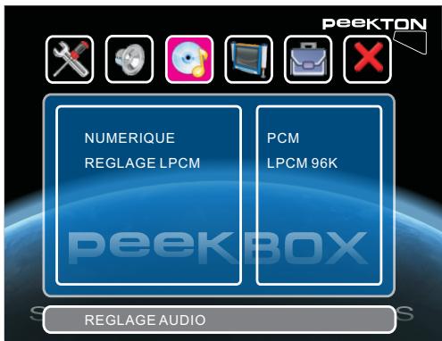 PEEKTON MINIPEEK 255 - REGLAGE AUDIO (second page) - 1
