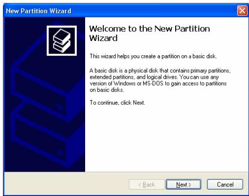 PEEKTON PEEKBOX 2 - Formatage et partition du disque dur sous Windows 2000 / XP - 2