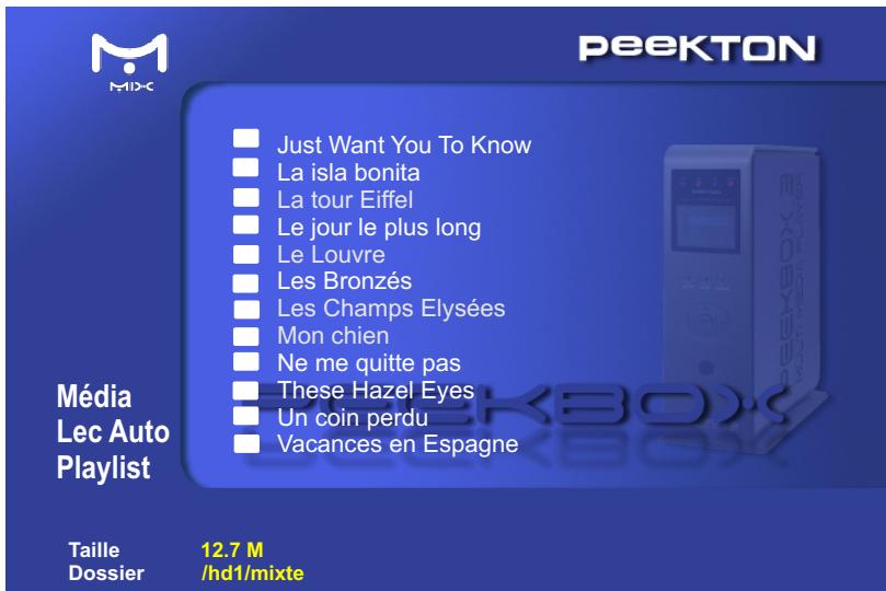 PEEKTON PEEKBOX 2 - Lecture de tous les fichiers - 1