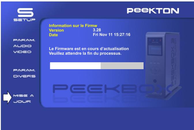 PEEKTON PEEKBOX 2 - Mise à jour du Firmware - 2