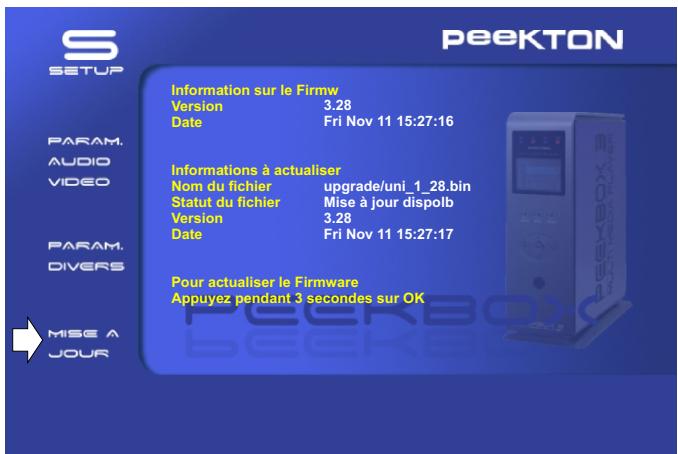 PEEKTON PEEKBOX 2 - Mise à jour du Firmware - 1