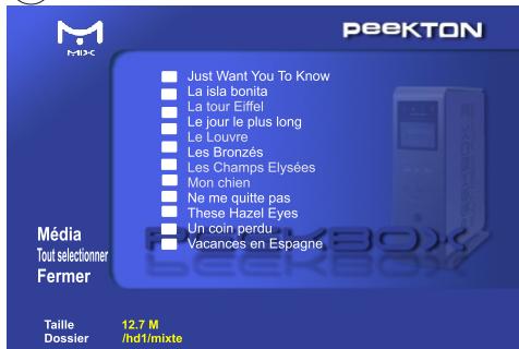 PEEKTON PEEKBOX 2 - Playlist - 2