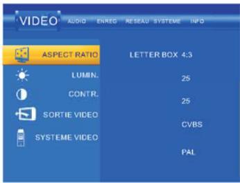 PEEKTON PEEKBOX 200 - Réglage format TV - 1