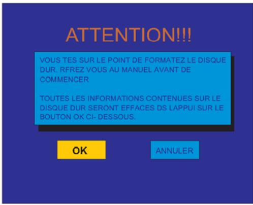 PEEKTON PEEKBOX 200 - Partition et formatage du disque dur - 2