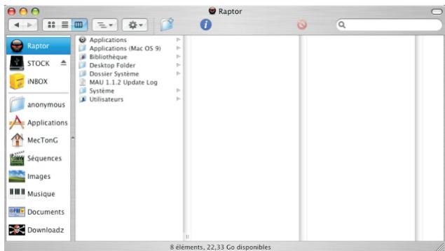PEEKTON PEEKBOX 206 - Sous mac OS x (suite) - 2