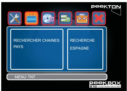 PEEKTON PEEKBOX 210 - MENU TNT - 1