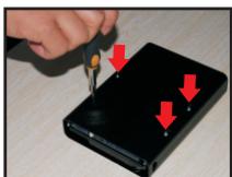 PEEKTON PEEKBOX 210 - Installation du disque dur - 8