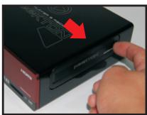 PEEKTON PEEKBOX 210 - Installation du disque dur - 1