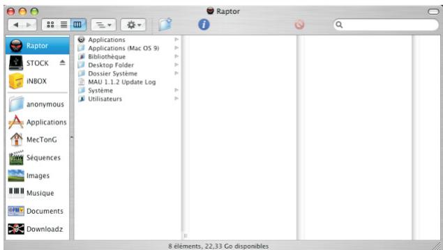 PEEKTON PEEKBOX 210 - Sous mac OS x (suite) - 2