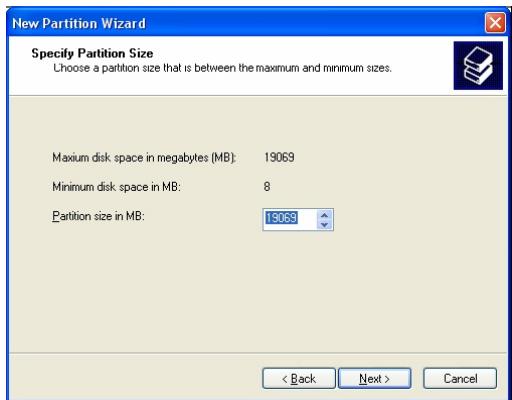 PEEKTON PEEKBOX 3 - Formatage et partition du disque dur sous windows 2000 / XP - 2