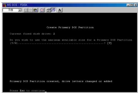 PEEKTON PEEKBOX 3 - Formatage et partition du disque dur sous windows 98se/me - 3