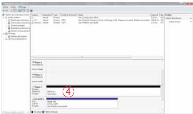PEEKTON PEEKBOX 3 MKII - Formatage et partition du disque dur sous windows VISTA - 2