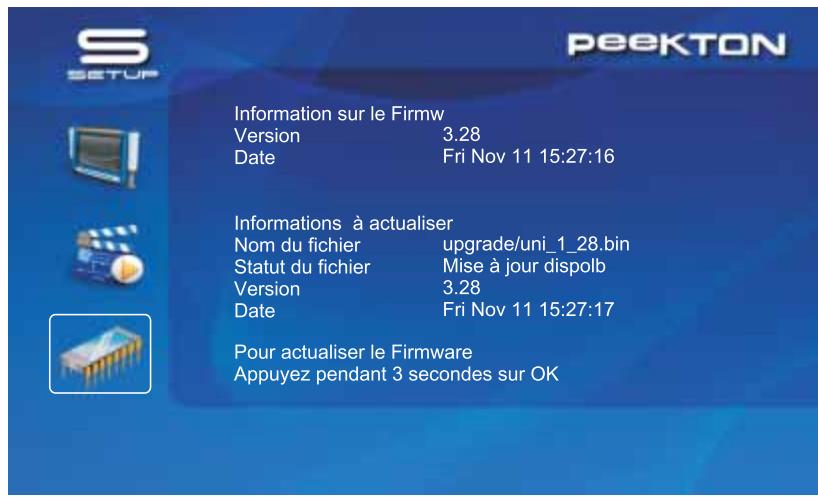 PEEKTON PEEKBOX 3 MKII - Mise à jour du firmware - 1