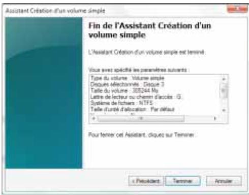 PEEKTON PEEKBOX 3 MKII - Formatage et partition du disque dur sous windows VISTA - 2