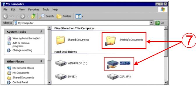 PEEKTON PEEKBOX 4 - Paramétrage des dossiers partagés sur votre PC sous windows XP (suite) - 1