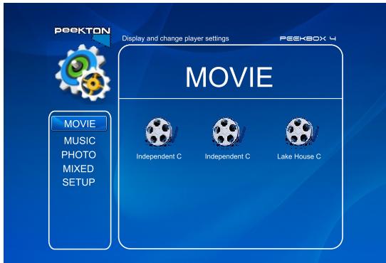 PEEKTON PEEKBOX 4 - Changer la langue des sous-titres - 1