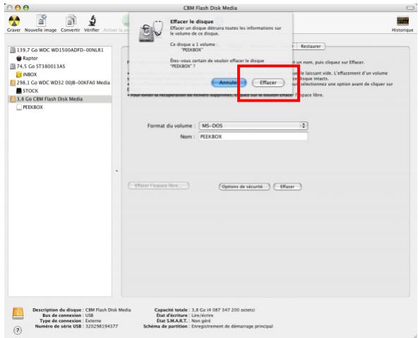 PEEKTON PEEKBOX 42 - Sous Mac OS X (suite) - 1