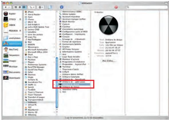 PEEKTON PEEKBOX 43 - Sous mac OS x (suite) - 1