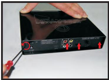PEEKTON PEEKBOX 43 - Installation du disque dur - 1