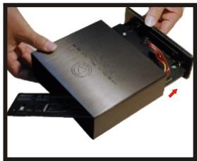 PEEKTON PEEKBOX 44 - Installation du disque dur - 3