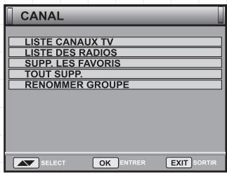 PEEKTON PK 1260 TNT - LISTE CANAUX TV - 2