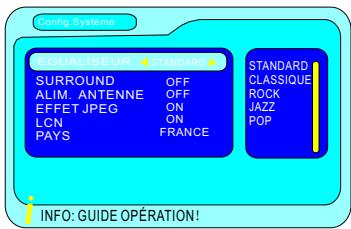PEEKTON PK 1656 TNT - Configuration système - 4