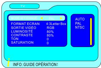 PEEKTON PK 1656 TNT - Configuration système - 3