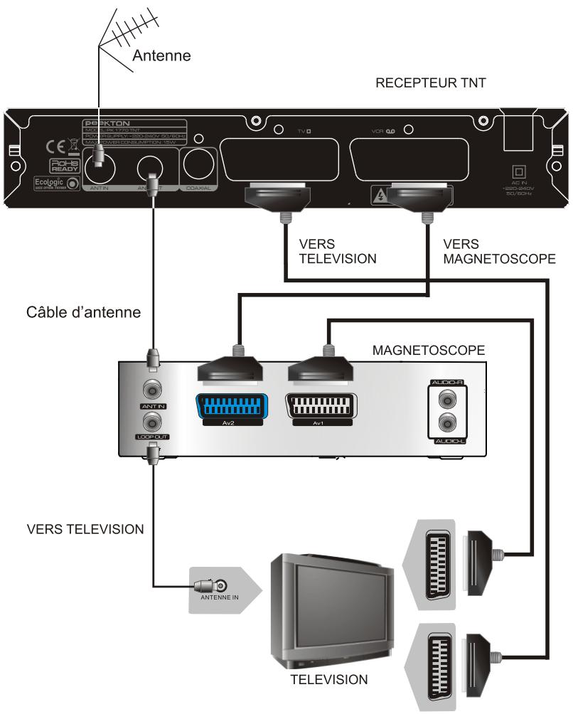 PEEKTON PK 1770 TNT - Connexions - 1