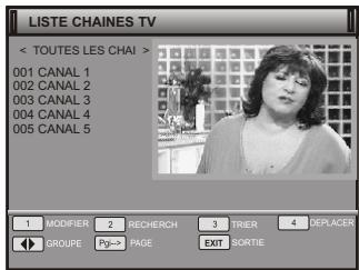 PEEKTON PK 1770 TNT - LISTEDES CHAINES TV - 3