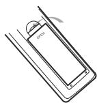 PEEKTON PK 1860 HD REC - Mise en place des piles - 3
