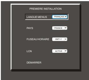 PEEKTON PK 1860 HD REC - Demarrage - 1