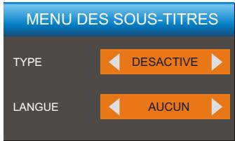 PEEKTON PK 1860 HD REC - Sous-titrage - 2