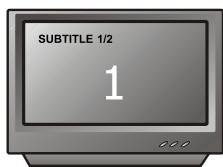 PEEKTON PK 6022 - Fonction sous-titres - 2