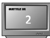 PEEKTON PK 6700 - Fonction SOUS-TITRES - 3