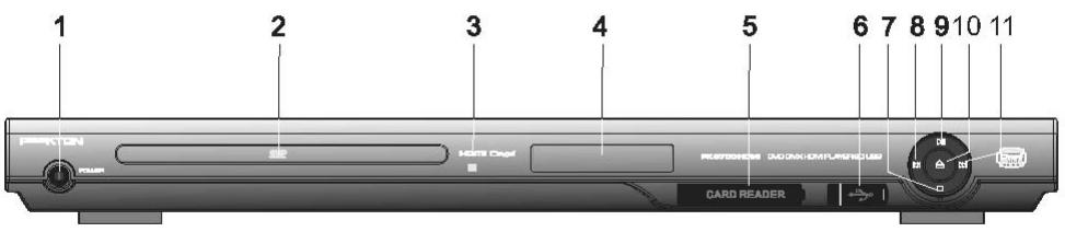 PEEKTON PK 6700 HDMI - Façade - 1