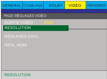 PEEKTON PK 6740 HDMI - Page REGLAGESVIDEO - 2