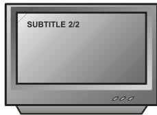 PEEKTON PK 6740 HDMI - Fonction SOUS-TITRES - 3