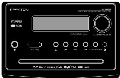 PEEKTON PK 8005 - Utilisation de la télécommande - 1