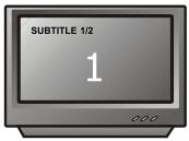 PEEKTON PK 8005 - Fonction SOUS-TITRES - 2