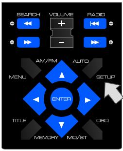 PEEKTON PK 8005 - Menu SETUP (paramètres de l'appareil) - 1
