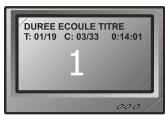 PEEKTON PK 8006 - Affichage des informations (OSD) - 1