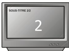 PEEKTON PK 8006 - Fonction SOUS-TITRE - 3