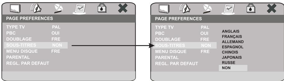 PEEKTON PK 8006 - Page PREFERENCES - 4