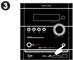 PEEKTON PK 8006 - Lecture d'un CD / DVD - 3