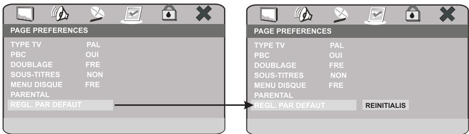 PEEKTON PK 8006 - Page PREFERENCES (suite) - 2
